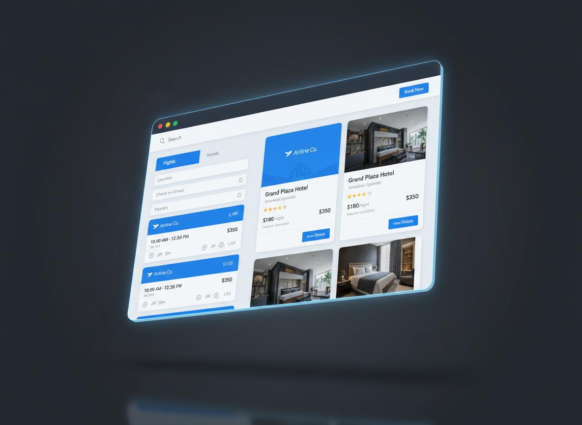 Flight & Hotel Booking Platform