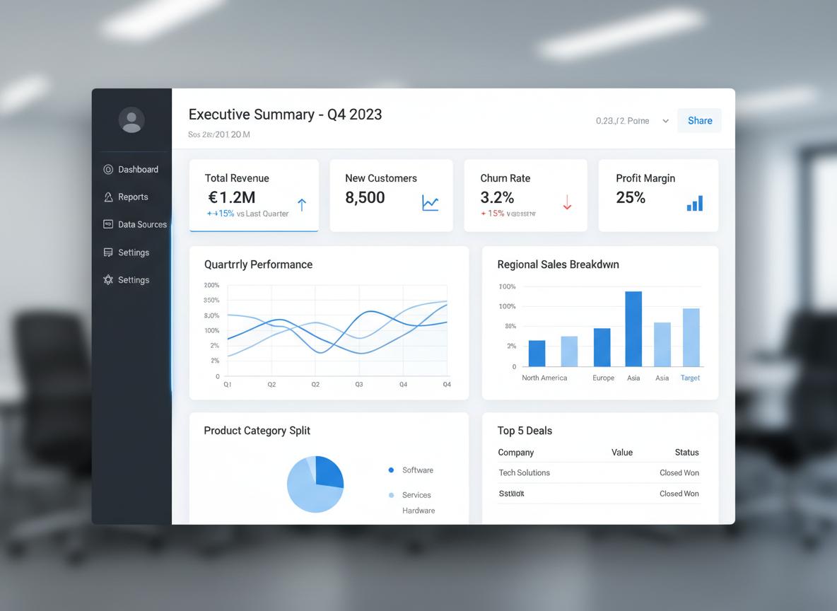 Business Analytics Dashboard